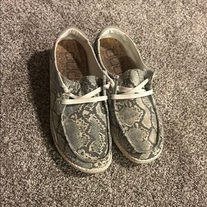 Hey Dude Snake Print Shoes